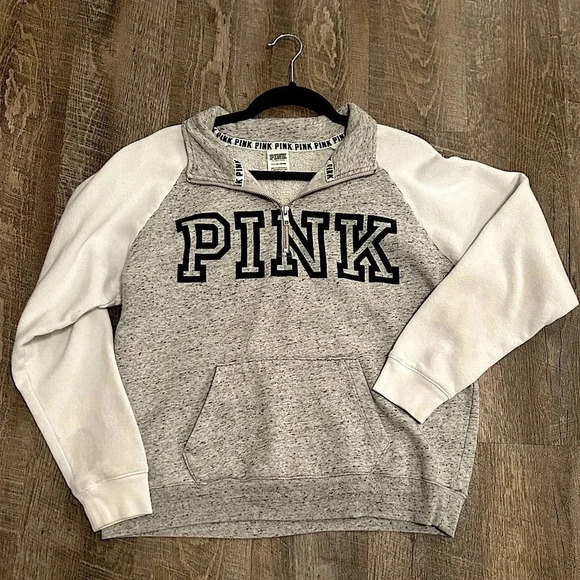 PINK VICTORIAS SECRET SWEATSHIRT - Picture 1 of 3